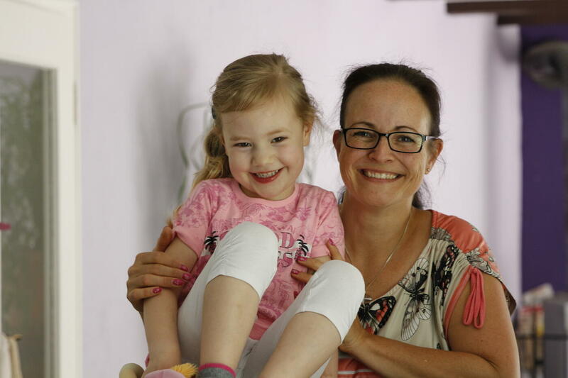 Daniela Feber mit Tochter Samira