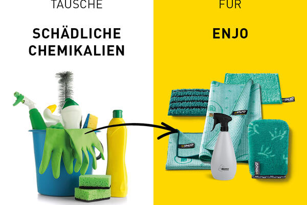 Tausche schädliche Chemikalien für ENJO